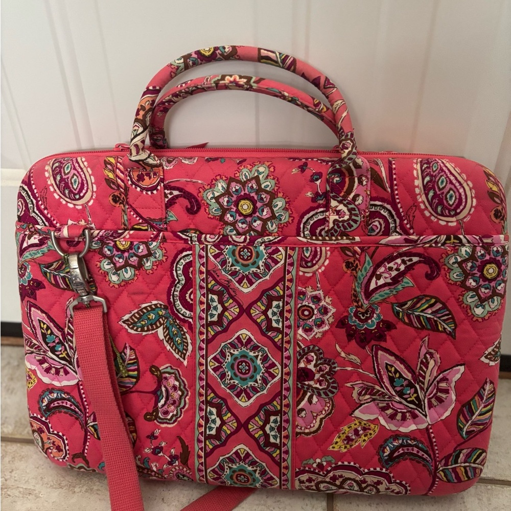 Vibrant Pink Floral Women's Bag